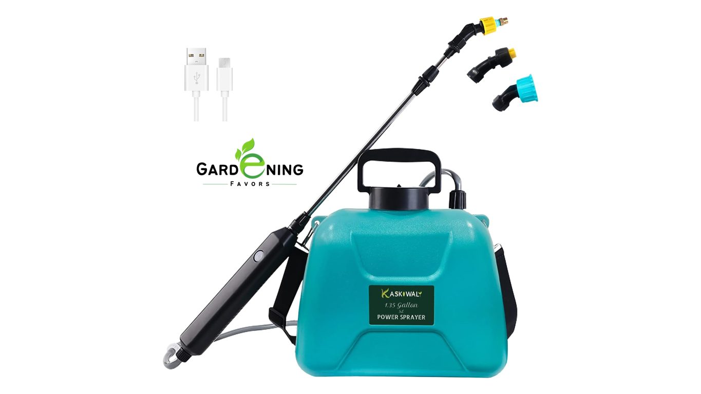 Kaskiwaly Battery Powered Garden Sprayer
