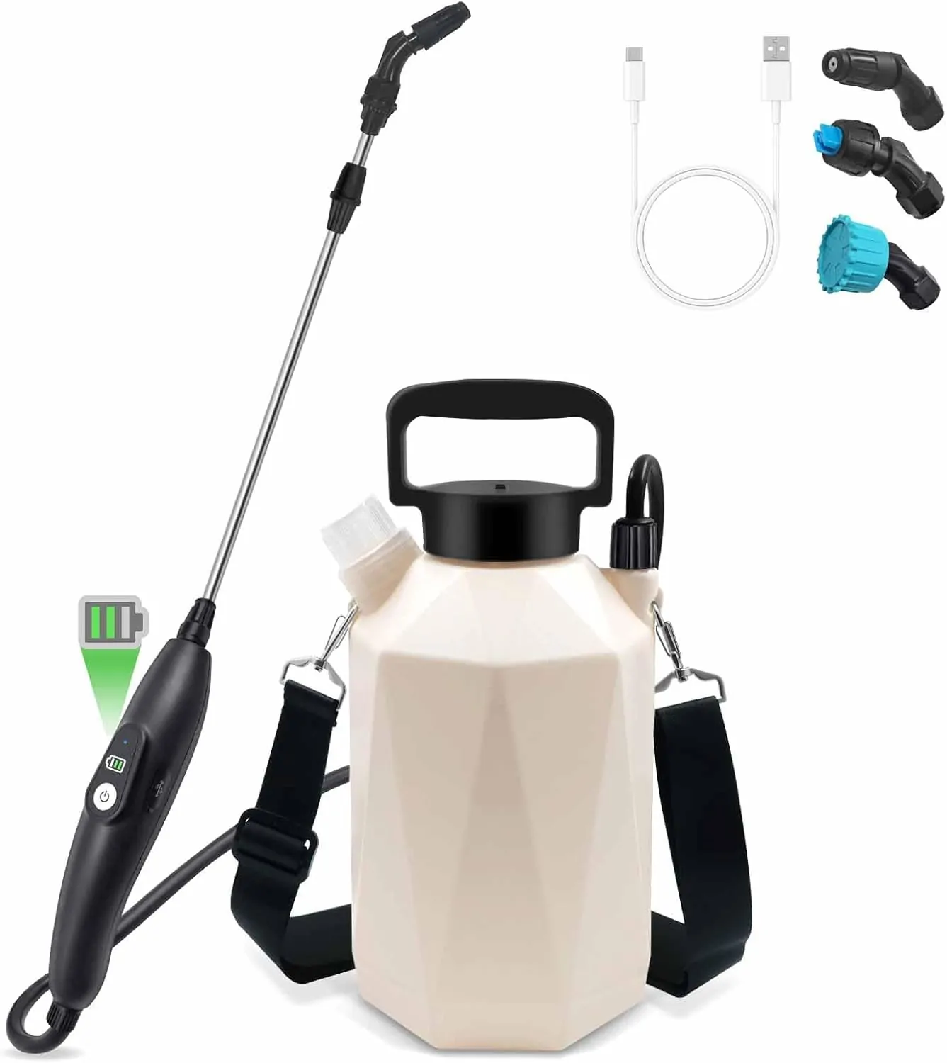 Giftsfaloy 1 Gallon Battery powered Pump Sprayer