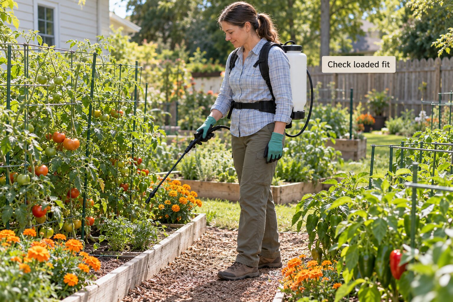Test Fit and Delivery After Your backpack garden sprayer Purchase