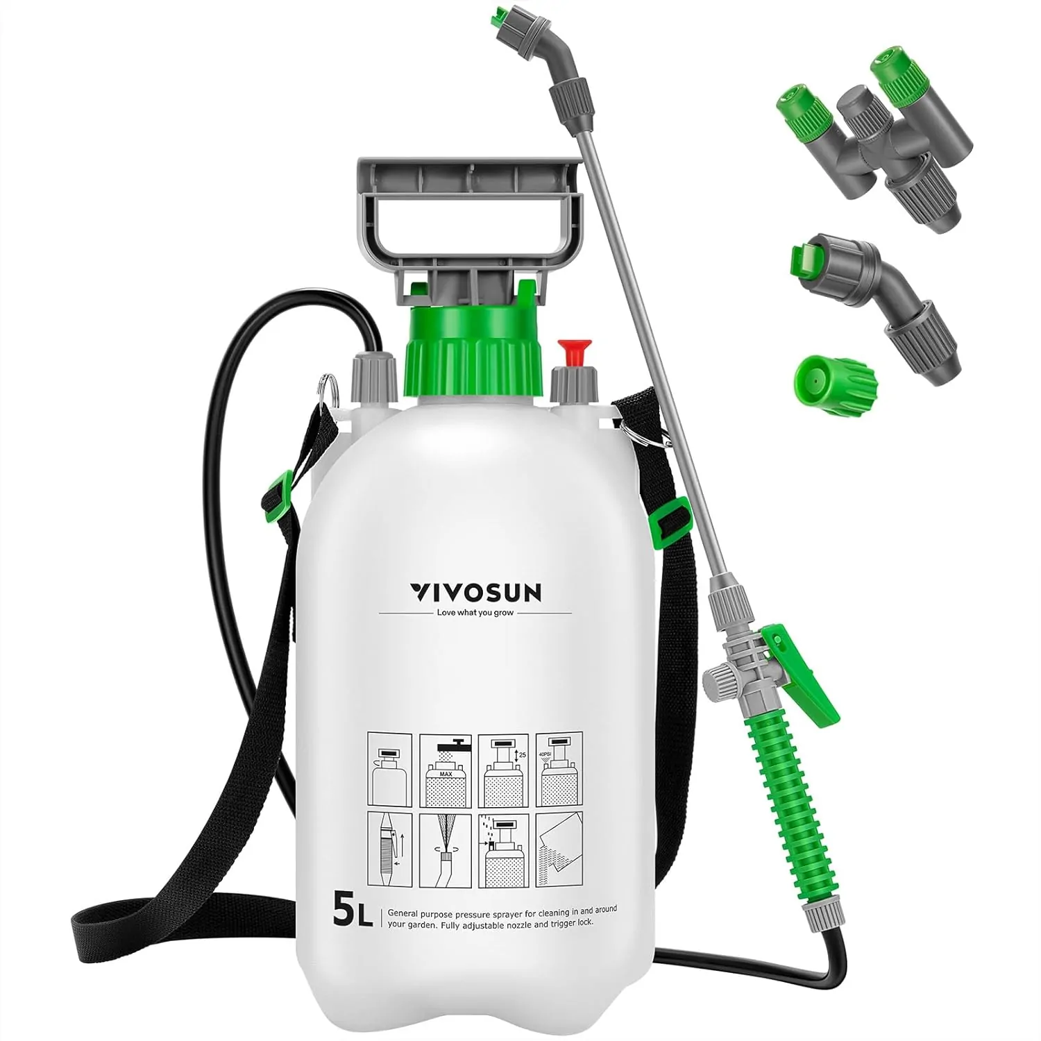 VIVOSUN 5L Pressure Sprayer
