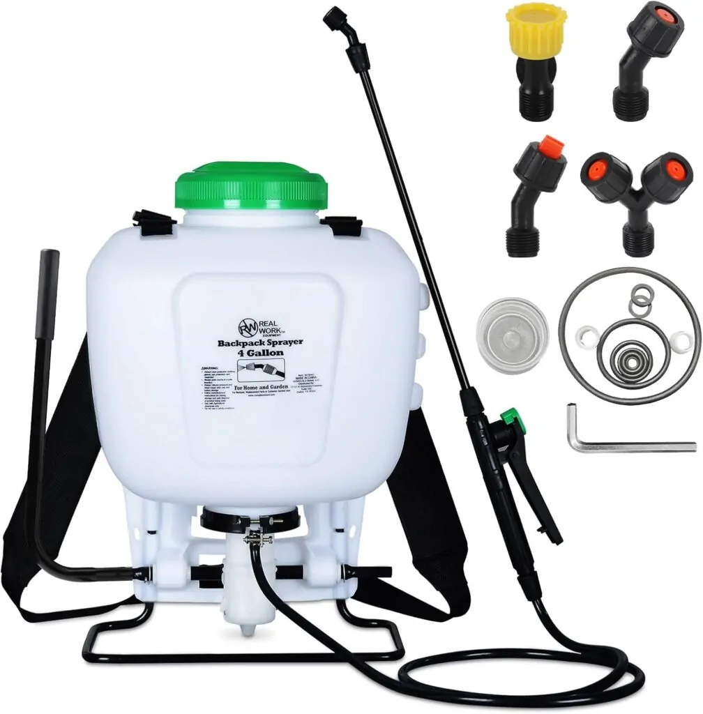 REALWORK 4-Gallon Backpack Weed Sprayer