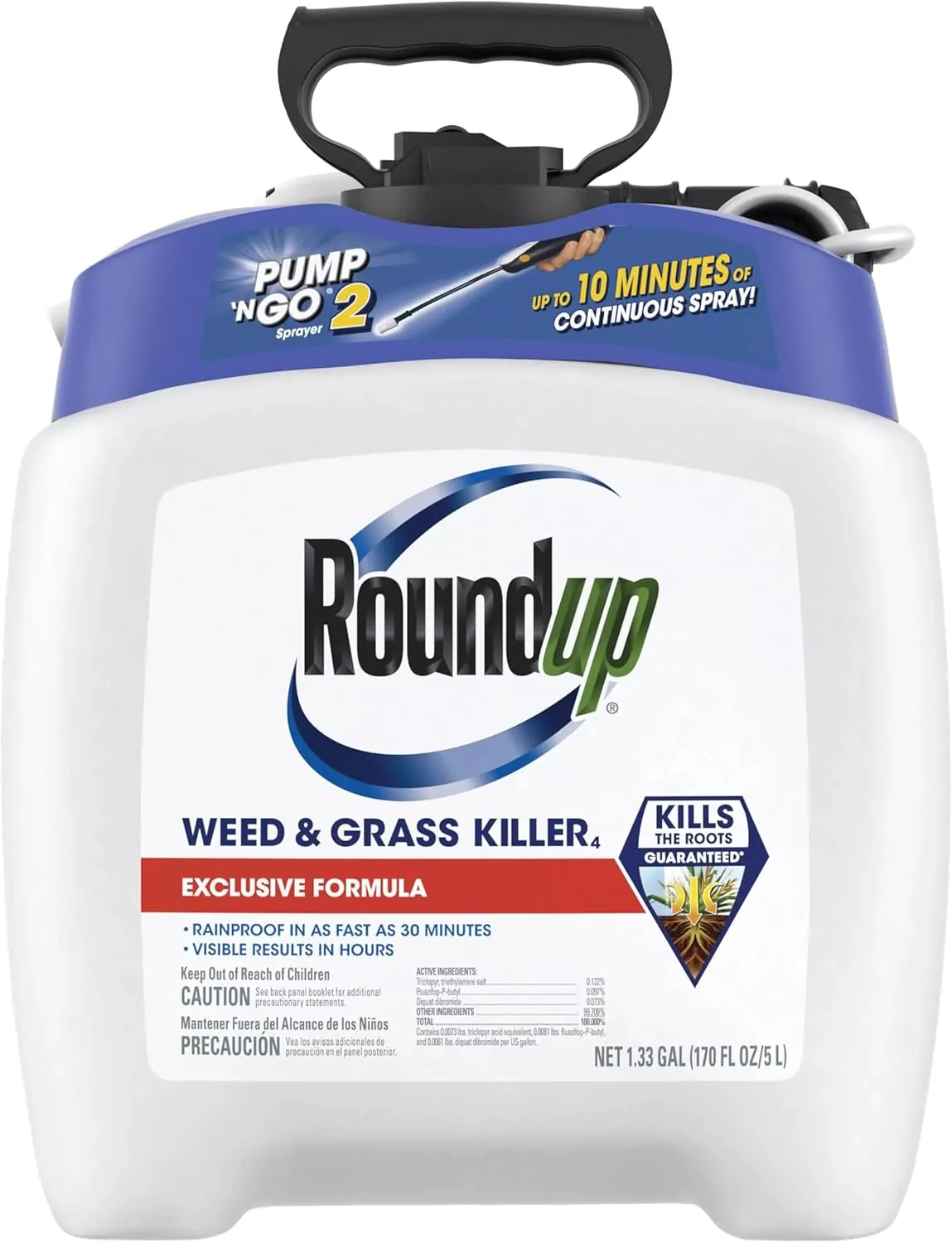 Roundup Weed and Grass Killer Pump Sprayer