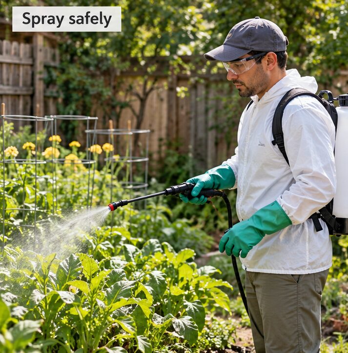 Keep Insecticide Spraying Safe