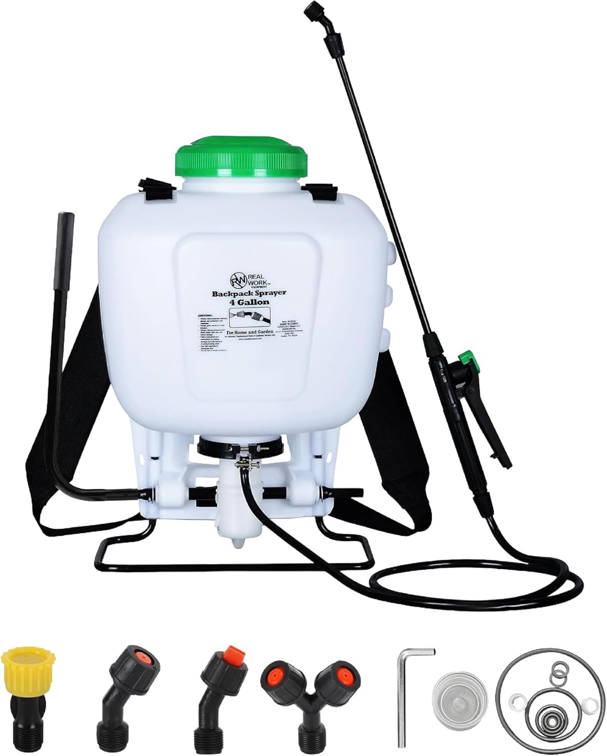 REALWORK 317004G 4-Gallon Backpack Sprayer