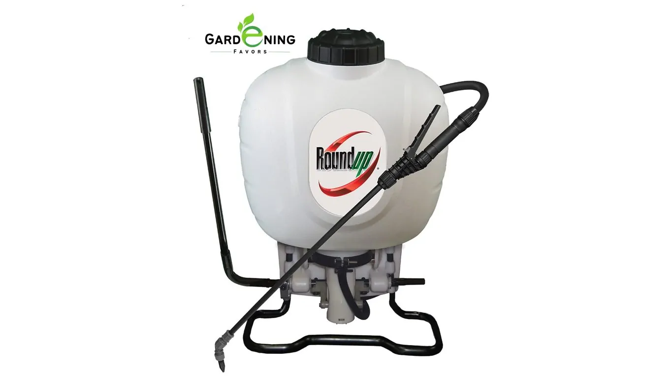 Roundup 190314 Backpack Sprayer for Fertilizers, Herbicides, Weed Killers & Insecticides, 4 Gallon